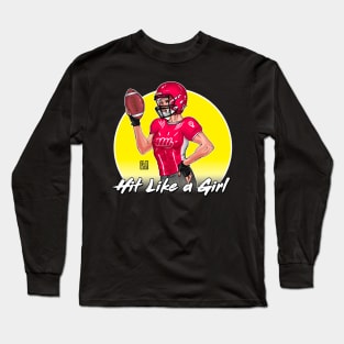 Hit Like A Girl Long Sleeve T-Shirt